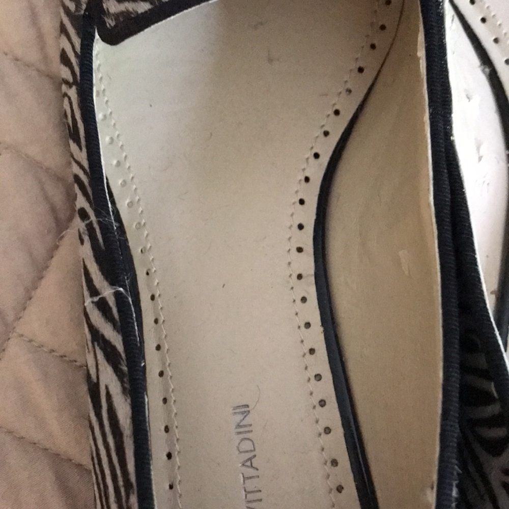 Adrienne Vittadini Zebra Print Women's Flats size 8.5 medium width - Picture 5 of 7